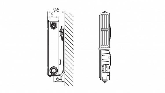 Радиатор Stelrad Novello, тип 11